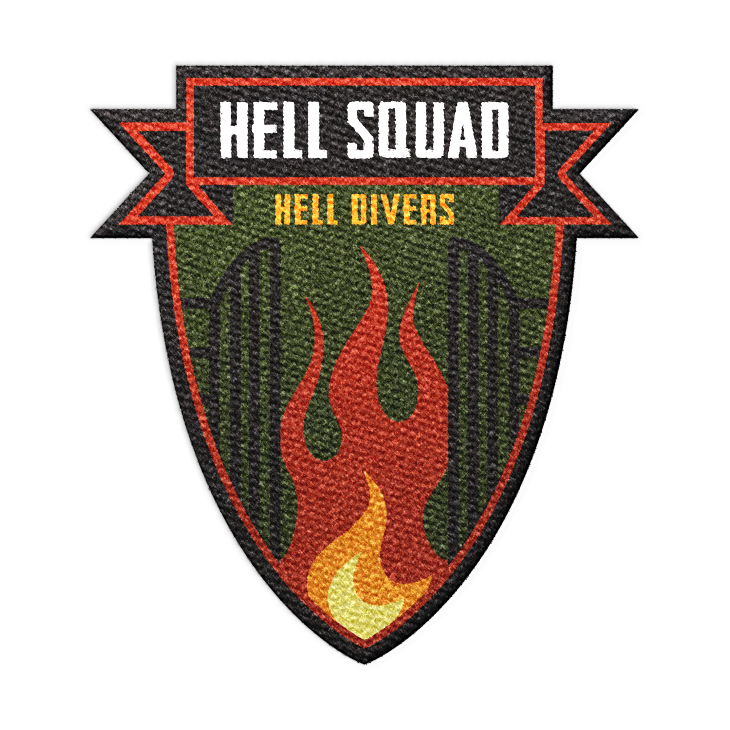 Hell Divers Team Patch: Hell Squad