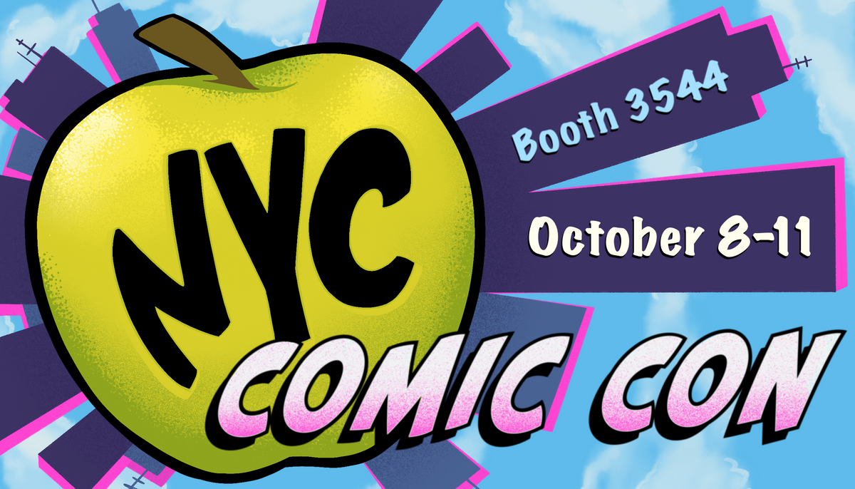Join Us at NYC Comic Con: October 8-11, 2026