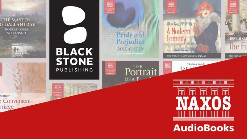 Blackstone Publishing to Be the Exclusive Manufacturer and Distributor for Naxos AudioBooks
