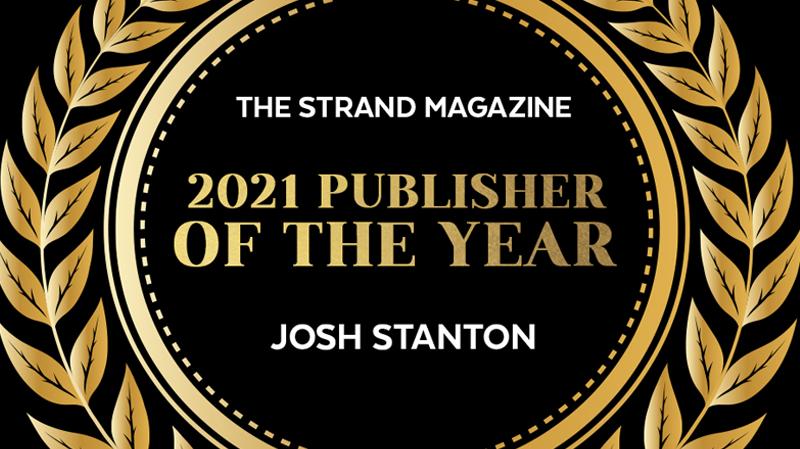 The Strand Magazine’s Publisher of the Year Award recognizes excellence in publishing